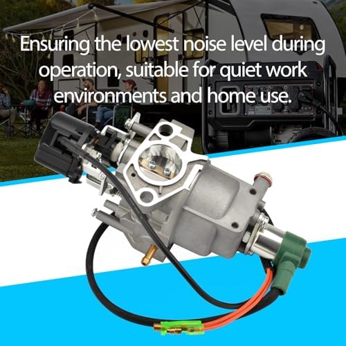 Carburetor Compatible with Harbor Freight Predator 9500W Quiet Inverter Generator Replace 57080 59188 with Air Intake Gaskets