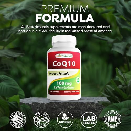 Best Naturals COQ10 100 mg 120 Capsules