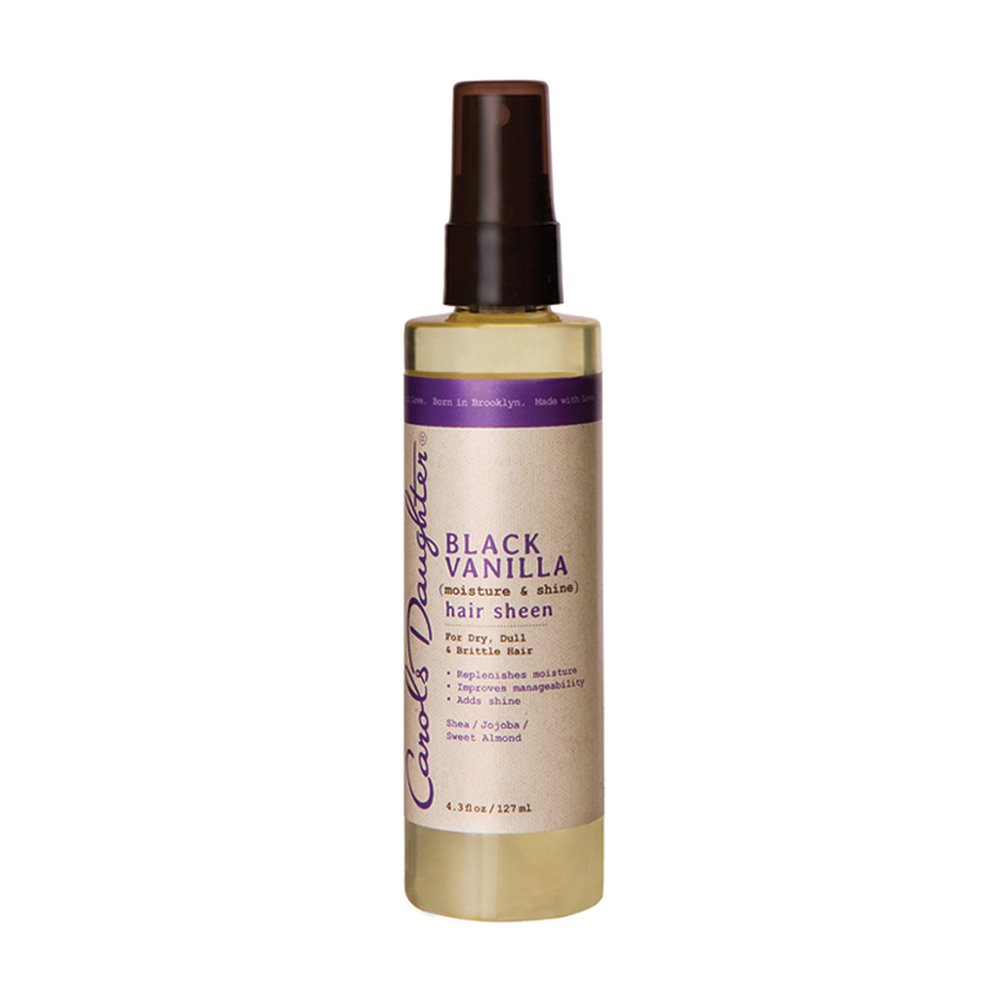 Carol's Daughter Black Vanilla Moisture & Shine Hair Sheen, 4.3 Ounce