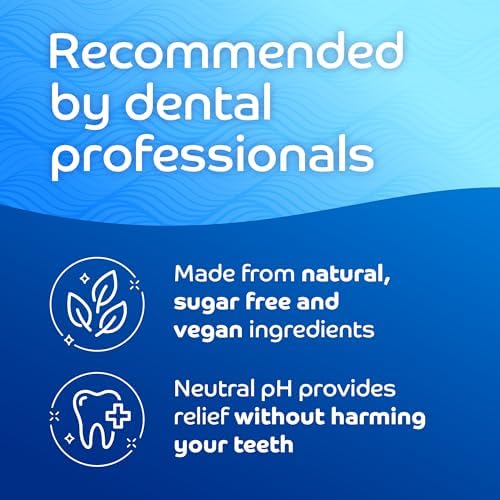 Oracoat XyliMelts for Dry Mouth Night Time or Day - Moisturizing Dry Mouth Adhering Discs, Sugar Free with Xylitol, 40 Count, Slightly-Sweet Flavor