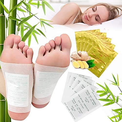 Foot Pads, 120 Pads Outgeek Natural Foot Pad for Foot and Body Care Sleep & Feel Better All Natural 60 Pack