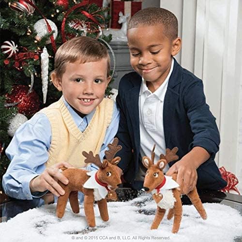 The Elf on the Shelf Elf Pets Reindeer Book & Plush | Includes reindeer plush, storybook, golden heart charm and adoption certificate.