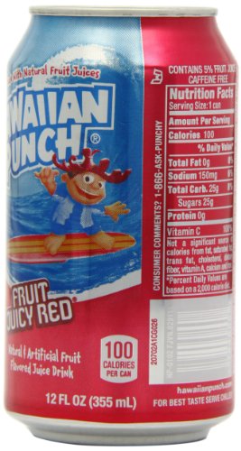 Hawaiian Punch 355 ml (Pack of 12)