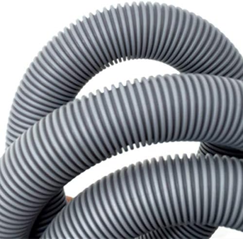 2.5m Washing Machine Drain Hose Extension Kit for Samsung Haier Little Swan Grey