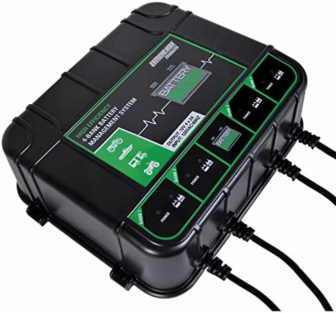 Extreme Max 1229.4023 Battery Buddy 4-Bank Battery Charger/Maintainer