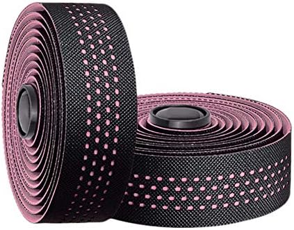 Tvoip 2 Rolls Soft Road Bike Bicycle Handlebar Cork EVA PU Bar Tape Professional Cycling Damping Anti-Vibration Wrap
