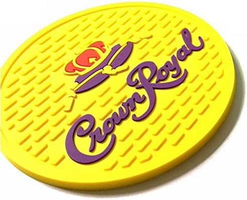 Crown Royal Salted Caramel Canadian Whisky Bar Coasters Spill Mats Set of 6