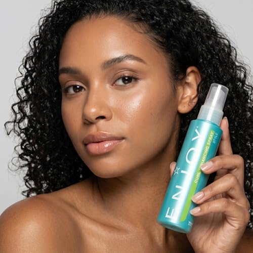 Enjoy Curl Enhancing Spray - Defining & Lifting Mist for Natural Curls - Refreshes Lifeless Hair with Flexible Volume & Shine - Lightweight Texture
