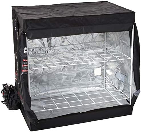 Dr Infrared Heater Upgraded Version 2-Tier 18 Cubic feet Portable Bedbug Heater with Thermometer and Timer, Black, Big (DR-122)
