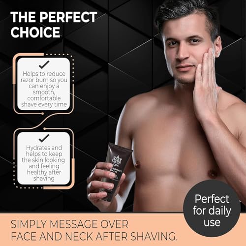Salt Cellar Dead Sea Aftershave Balm – All-Natural Men’s After Shave with Botanical Extracts. Soothes Razor Burn, Hydrates Skin, and Absorbs Fast. Paraben-free. (Pack of 1, Dead Sea Minerals)