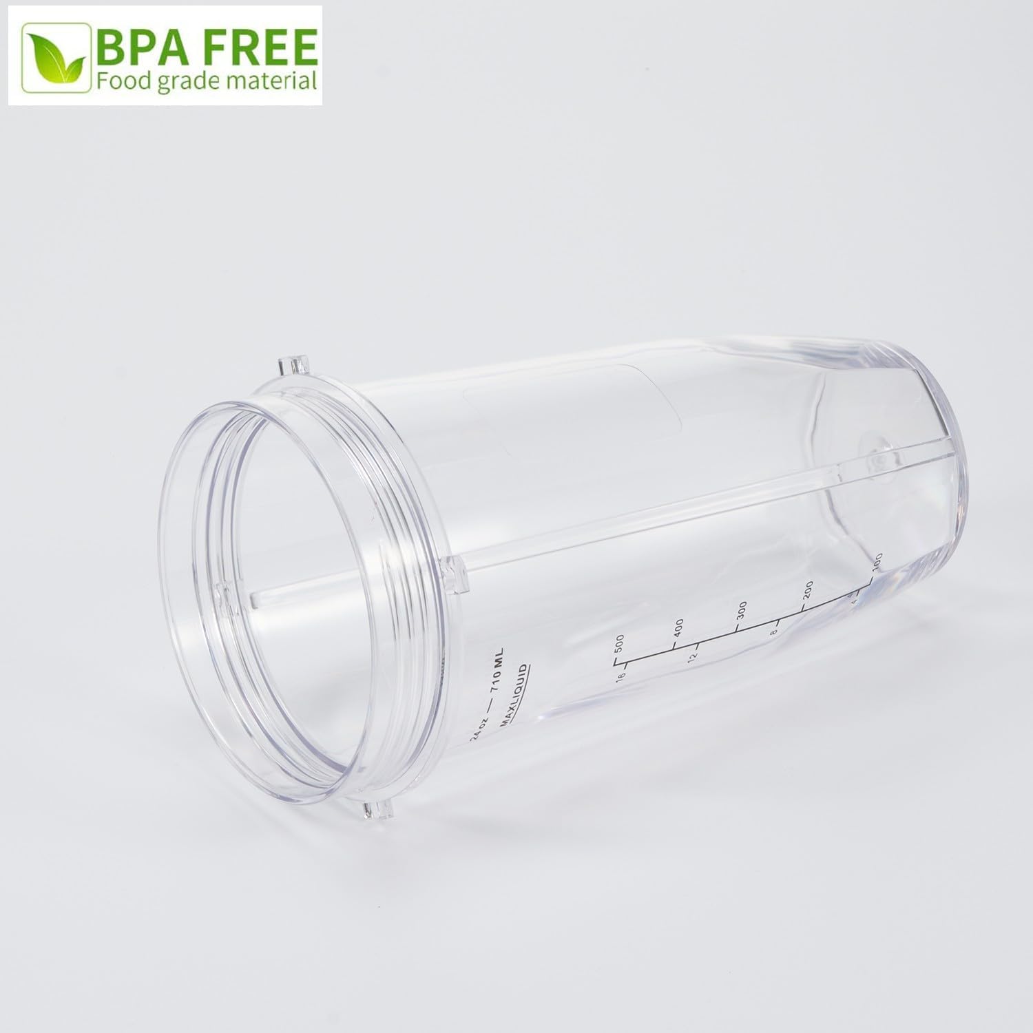 Replacement 24oz Blender Cup with Sip & Seal Lid For Nutri Ninja BL450 BL456 BL480 BL482 BL640 BL642 BL682 BN751 BN801 Foodi SS101 SS151 SS351 SS401