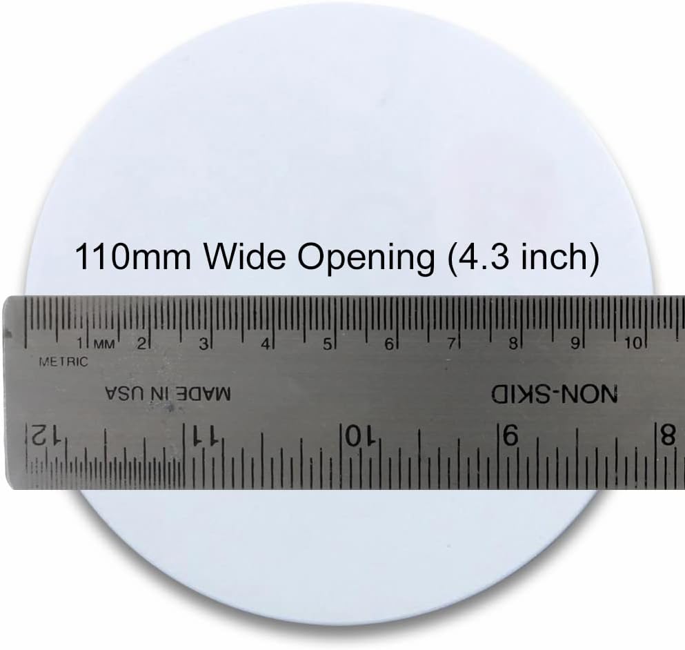 Solid Lid (Not Drilled) For One Gallon Wide Mouth Glass Jar