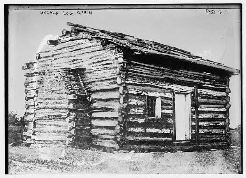HistoricalFindings Photo: Lincoln's Log Cabin,Dwelling,Exterior View,Bain News Service