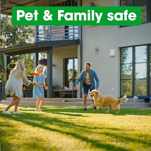 Yard Guard | Non-Toxic, Natural, Ready-to-Use Outdoor Pest Control Spray Safe for Pets & Family | Kills & Repels Fleas, Ticks, Flies, Ants, Mites