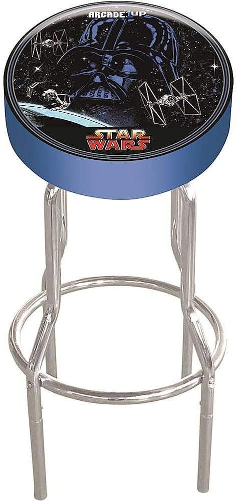 ARCADE1UP Star Wars Adjustable Arcade Stool – Official Licensed Gaming Seat with Padded Cushion