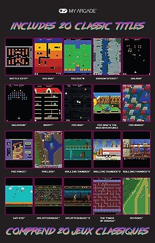 My Arcade Mini Player 10 Inch Arcade Machine Bandai Namco Museum