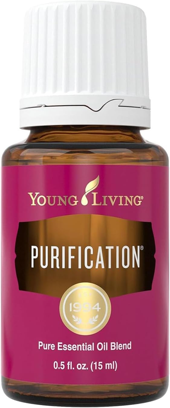 Young Living Purification Essential Oil Blend, 15ml - Aromatherapy Diffuser - Ideal for Cleansing Skin - Skincare and Beauty Addition - Pure & Natural