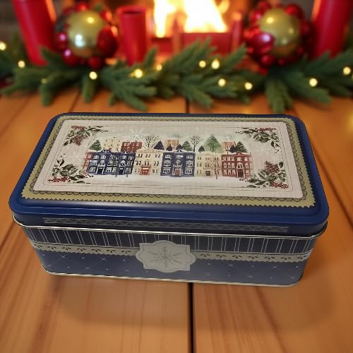 Jane Parker Fruitcake Classic Light Fruit Cake 1 pound (16 Ounce) Loaf in a Collectible Holiday Tin-Holiday-Christmas Cake-The Best Fruitcake You