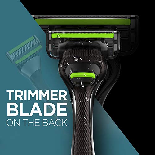 DORCO Pace 6 Pro - Six Blade Razor System with Trimmer - 12 Pack Refill (No Handle)