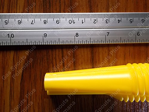 3 SCEPTER SPOUT KITS #03647 Gas Can Parts 4 PCS SPOUTS/SCREW CAP COLLAR/STOPPER/REAR VENT.Kit works on MIDWEST, AMERI-CAN