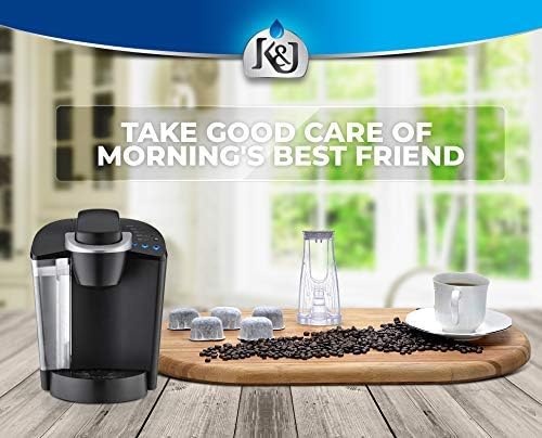Keurig Filter Holder - Includes Side Reservoir Tall Filter Handle and 6-pack of Water Filters Cartridges. Fits any Keurig Coffee Machine with Side Reservoir