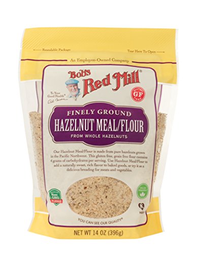 Bob's Red Mill Hazelnut Flour/Meal Natural, 14oz (Pack of 4) - Non GMO, Gluten Free, Vegan, Paleo Friendly, Keto Friendly, Kosher
