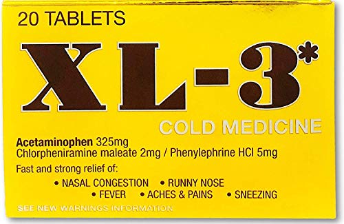 XL-3 XL-3 Cold Medicine 20 Ct