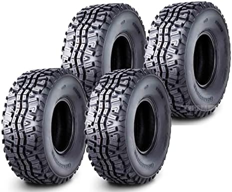 ROADGUIDER Full Set ATV Tires 24x9-10 & 24x11-10 for 2017 Kawasaki Mule SX