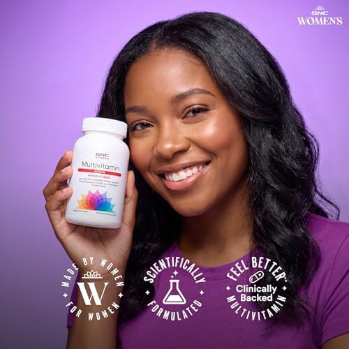 GNC Women's Multivitamin Active Without Iron, Joint Health, 180 Caplets