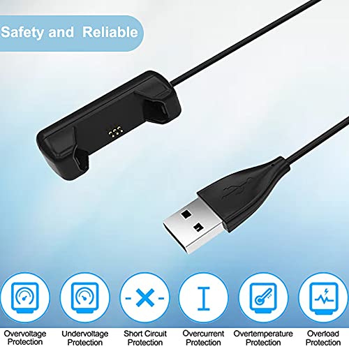 Charger Cable for Fitbit Flex 2, Replacement USB Charger Charging Cable for Fitbit Flex 2 (Black)