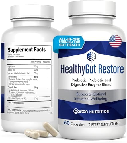 Healthy Gut Restore, Gut Health Supplements, 60 Capules, 2 Month Supply