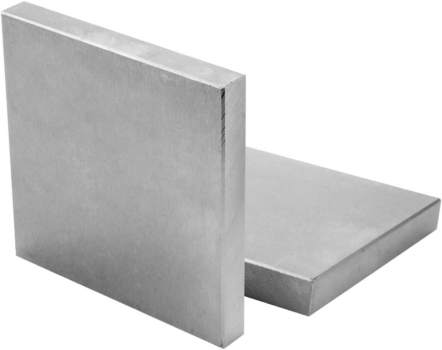 Oudtinx Steel Bench Block 6"x6" Flat Anvil Jewelers Tool Metal Bench Block