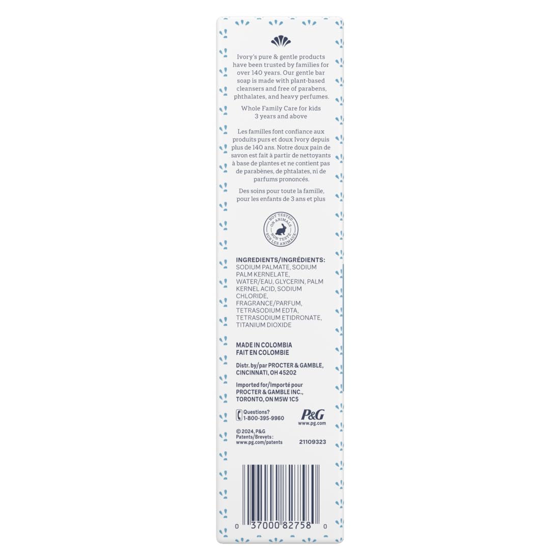 Ivory Clean Original Bar Soap, 4 Ounce, 10 Count (Pack of 2) Total 20 Bars