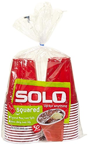 Solo Party Cups, Colors May Vary, 18 Ounce, 30 Count