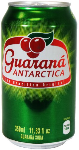 Guaraná Antárctica Soft Drink - 12 Pack - 11.83 FL.Oz - Refrigerante Guaraná Antárctica Lata 350ml - 12x1
