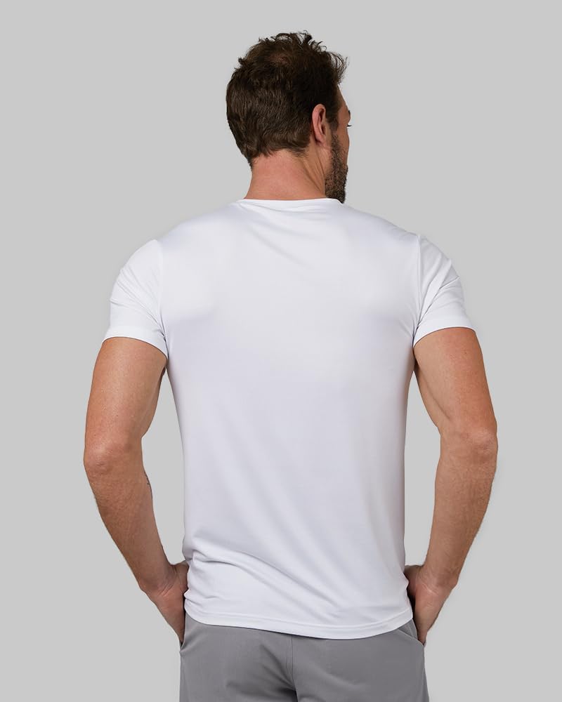 32 Degrees Men's Cool Classic Crewneck T-Shirt, Anti-Odor, Quick Drying, 4-Way Stretch