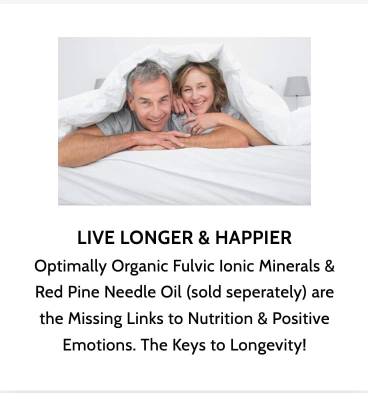 Optimally Organic Water Extracted Fulvic Ionic Minerals X350 - Patented BioActive Fulvic Acid, Humic Acid, Trace Minerals