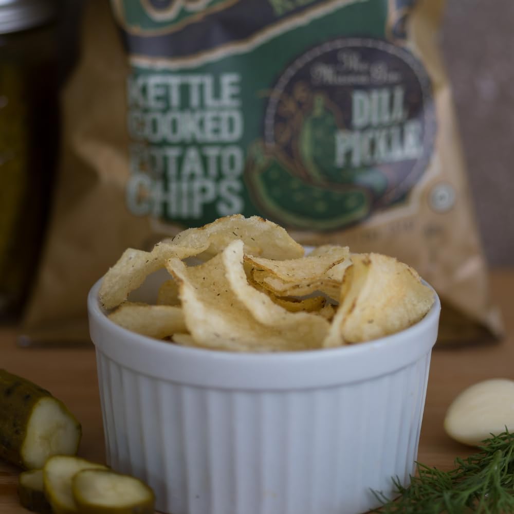 Carolina Kettle Chips | Kettle Cooked Potato Chips | Kosher - Gluten Free Chips Fit For Healthy School Snacks | With Irresistible Crunch and Bold