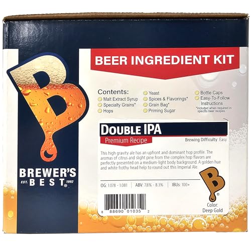 Brewer's Best Double IPA Beer Ingredient Kit