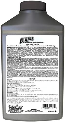 Weed and Grass Killer, All Natural, Fast Acting, Non-Staining, Safe for People and Pets, Herbicide for Moss, Algae, Weeds, and Grass