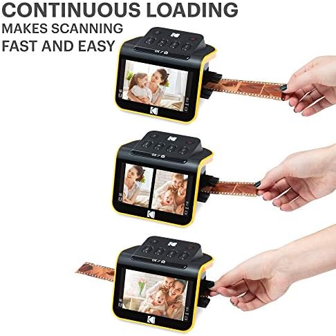 KODAK Slide N Scan Film & Slide Scanner, 22MP, 5" LCD Screen, 135/110/126mm