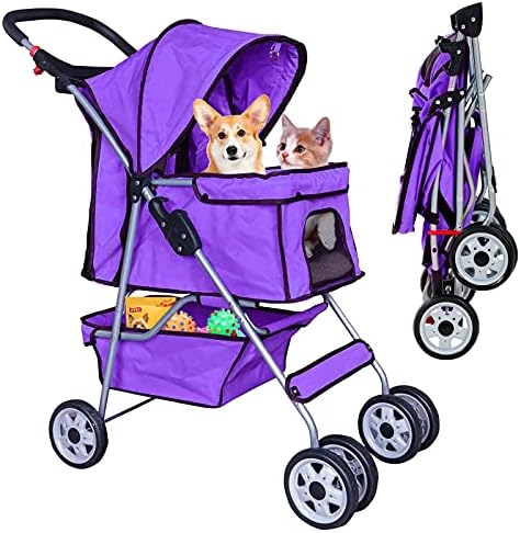 Best 4 Wheels Pet Stroller for Dog and Cat Stroller