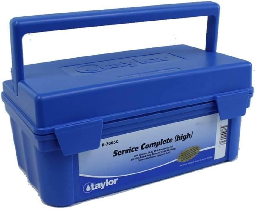 Taylor Technologies K-2005C Service Complete Swimming Pool Test Kit
