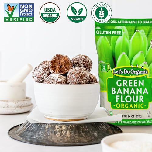 Let's Do Organic Coconut Flour, For Baking, Gluten Free - 16 Oz (Pack of 6) | Wheat Flour Alternative, High in Fiber & Protein, Non-GMO Project Verified, USDA Organic