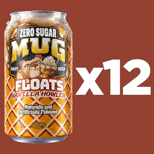Mug Root Beer, 12 Fl Oz Cans (Pack of 12)