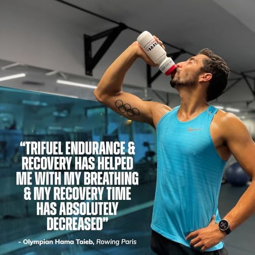 3-in-1 Endurance and Recovery, Hydration, BCAA, Electrolyte Enhanced Drink (Wild Berry)…
