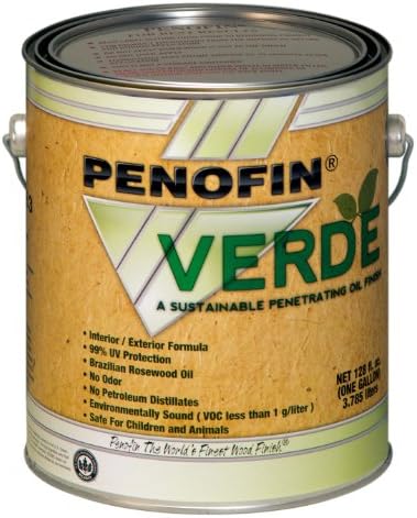 Natural 733921700895 Penofin Verde Sustainable Wood Finish, 1-Gallon, Size, 128 Fl Oz