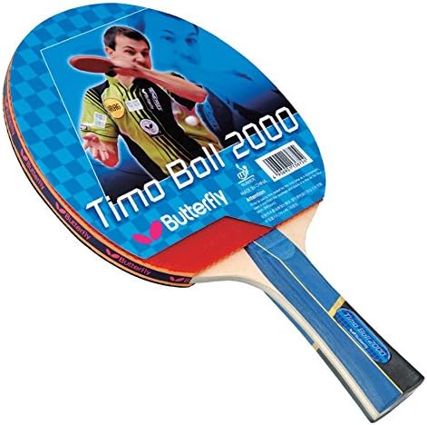 Butterfly Timo Boll Shakehand Ping Pong Paddle - Good Speed And Spin With Superb Control - Japan Series - Recommended For Beginning Level Players - International Table Tennis Federation Approved
