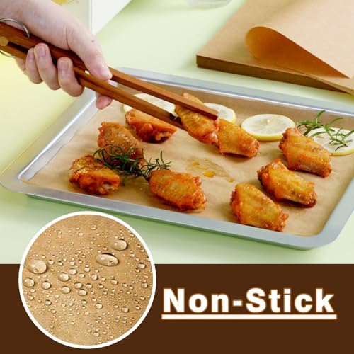 120PCS Air Fryer Liners Disposable for Emeril Lagasse 26QT Air Fryer | Unbleached Non-Stick Parchment Paper Sheets Accessories for Emeril Lagasse French Door 360 Air Fryer 26QT Toaster Oven