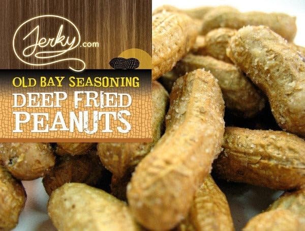 Jerky.com Deep Fried Spicy Hot Peanuts in Shell 3 Pack - Bold & Savory Peanuts - Roasted Spicy Peanuts in Shell for Human - USA Grown, Ultimate Spicy Gourmet Gift Peanuts (30oz Total)